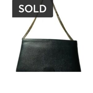 SOLD - Christian Dior Diorissimo Shoulder Bag/Clutch w/Chain
